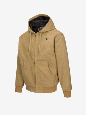 Unisex 11W Heated Canvas Hoodie  - WorkWear Edition - FINAL SALE