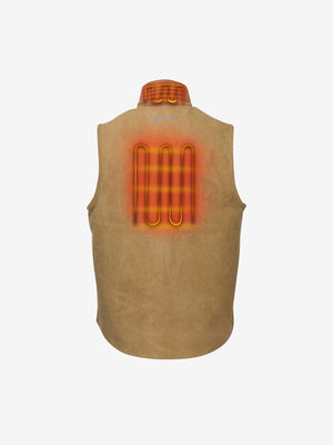 Men's 13W Heated Canvas Vest  - WorkWear Edition - FINAL SALE