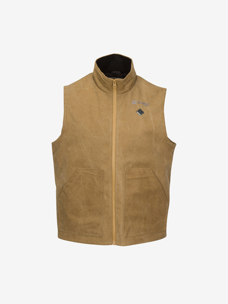 Men's 13W Heated Canvas Vest  - WorkWear Edition - FINAL SALE