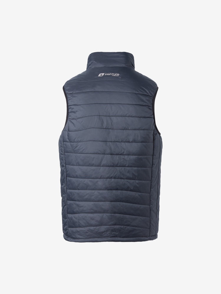 Men's Heated Puffer Vest  - Black - FINAL SALE
