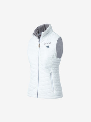 Women's 13W Heated Puffer Vest  - White - FINAL SALE