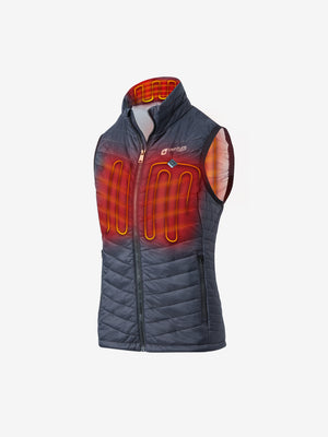 Women's 13W Heated Puffer Vest  - Black - FINAL SALE