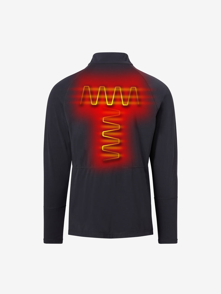 Men's 9W Heated Midlayer Shirt  - Black - FINAL SALE