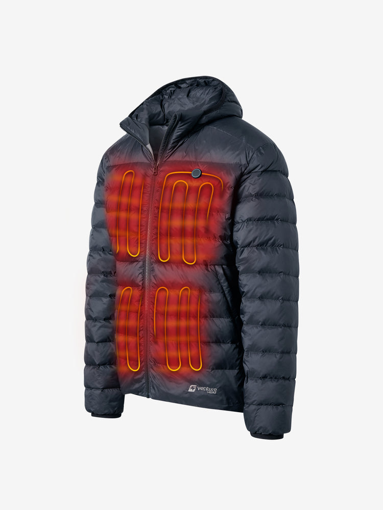 Men's 16W Heated Downfill Jacket with HeatSync - FINAL SALE