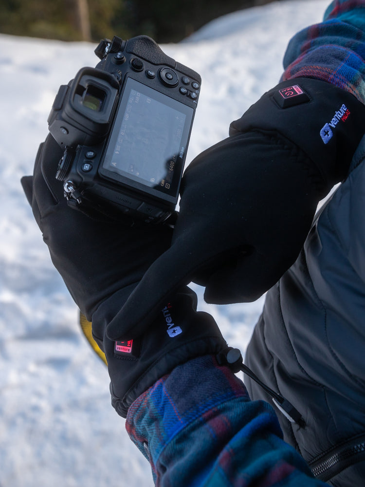 Unisex 8W Premium Heated Glove Liners