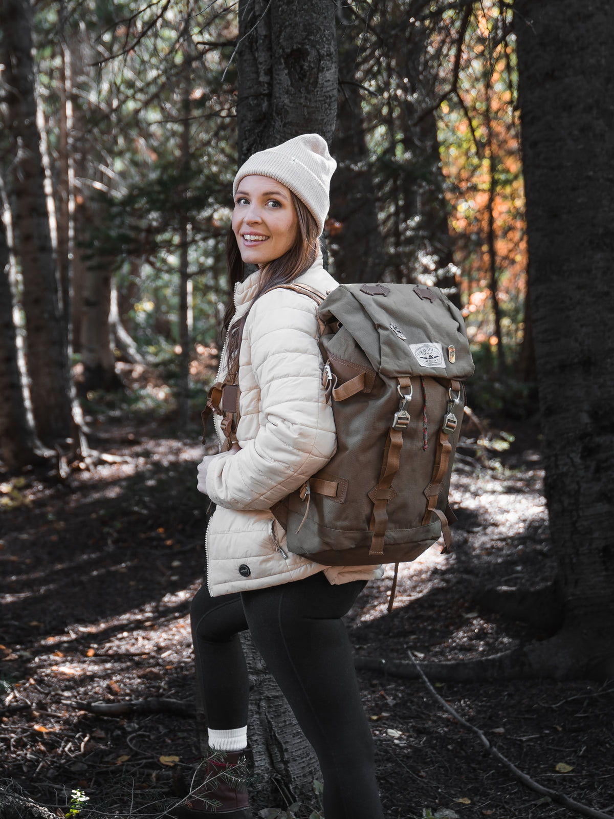 Women's 13W Heated Puffer Jacket with HeatSync  - Oat - FINAL SALE