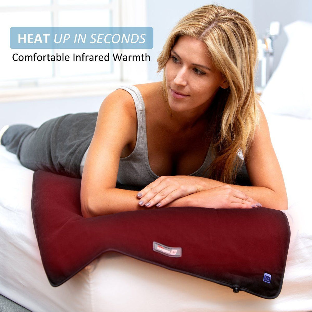24" x 36" Half Body 10 Hour Stay-On Infrared Heating Pad (Dual Voltage)