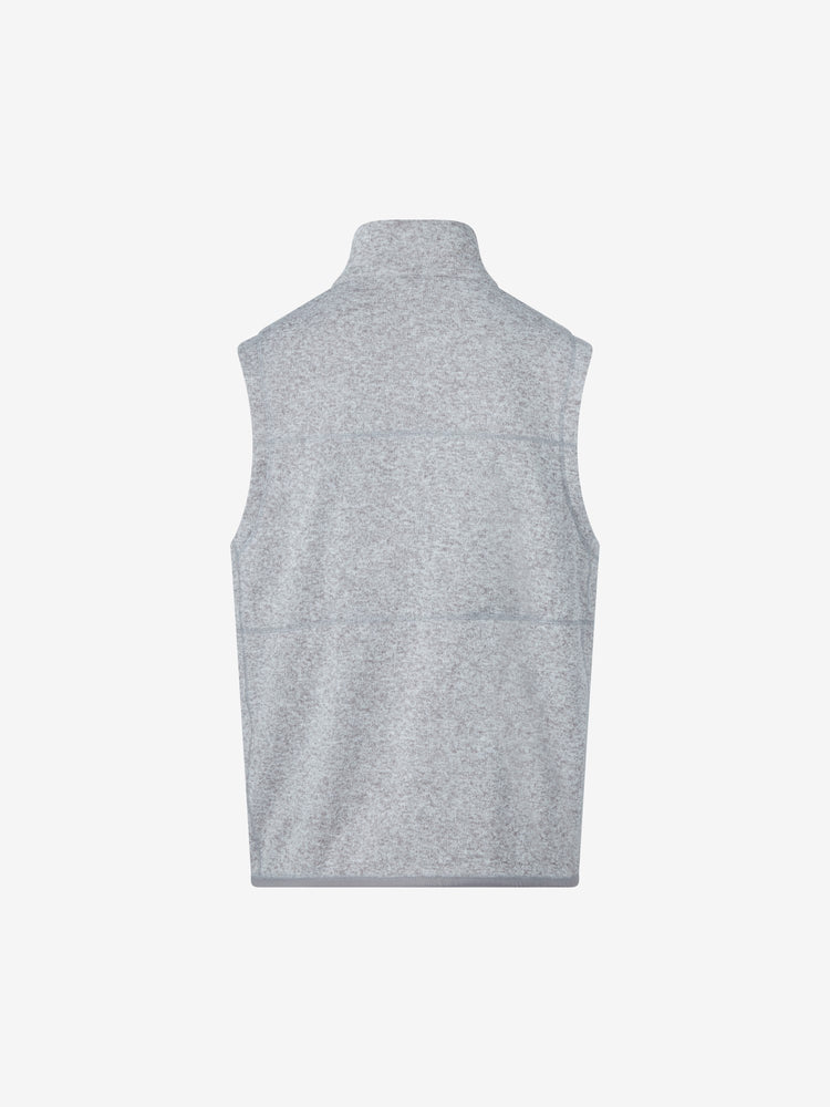 Men's 11W Heated Sweater Knit Fleece Vest