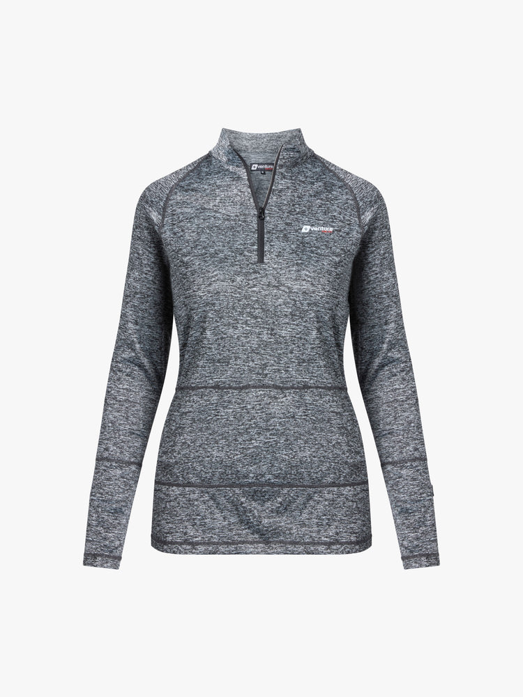 Women's 9W Heated Midlayer Shirt  - Charcoal - FINAL SALE