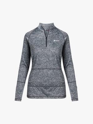 Women's 9W Heated Midlayer Shirt  - Charcoal - FINAL SALE